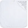 Крыжма детская Pedaliza с серебряной вишивкой (291-white)