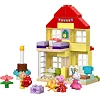 Конструктор LEGO DUPLO Peppa Pig Святковий будинок Пеппи (10433)