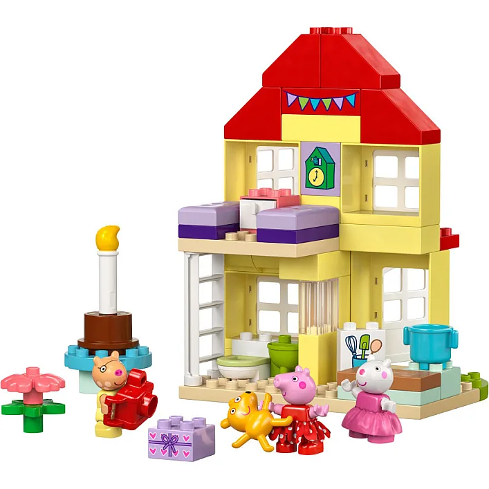 Конструктор LEGO DUPLO Peppa Pig Святковий будинок Пеппи (10433)