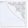 Крыжма детская Pedaliza с серебряной вишивкой (291-white)