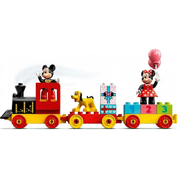 Конструктор LEGO DUPLO Disney Праздничный поезд Микки и Минни 22 детали (10941)