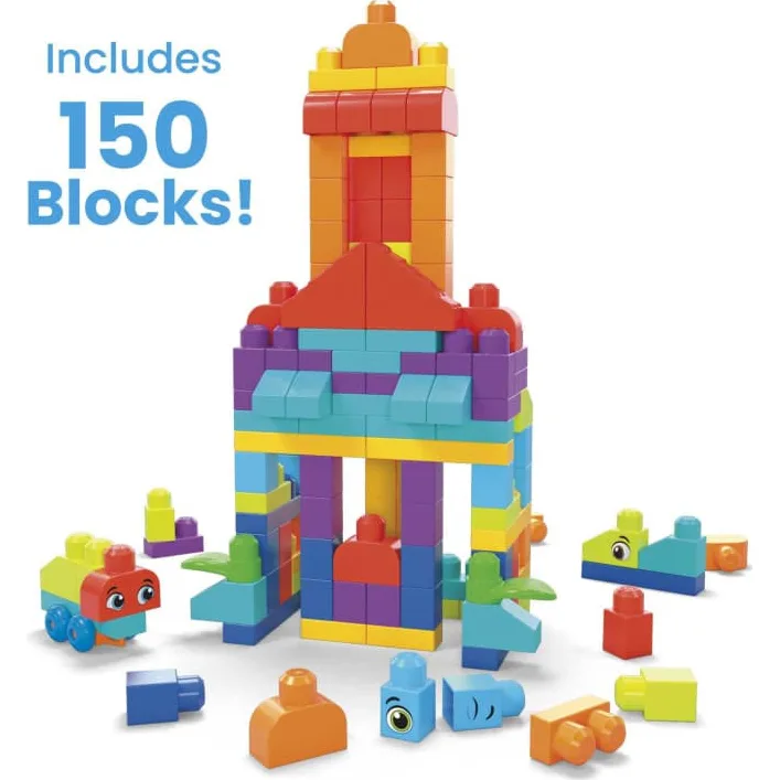 Конструктор Mega Bloks Великий у мішку (150 деталей) (HHM96)