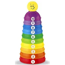 Развивающая игрушка Fisher-Price Большой-ещё больше (W4472)