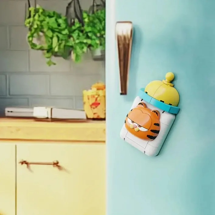 Конструктор Pantasy Garfield Магніт на холодильник Дитяча пл (86818)
