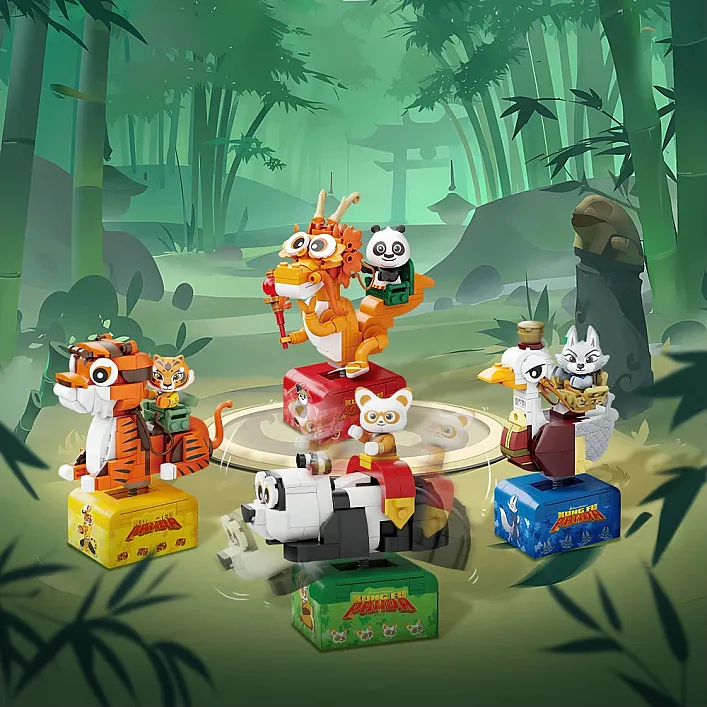 Конструктор Pantasy Kung Fu Panda Косрайдер Шифа (86513)