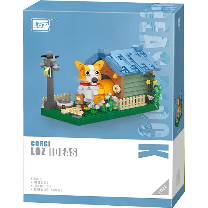Конструктор LOZ mini Корги (1256)