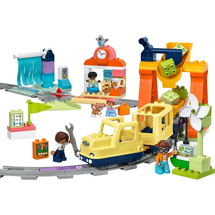 Конструктор LEGO DUPLO Town Большой интерактивный общественный поезд (10428-)