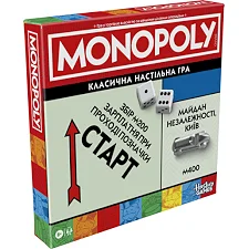 Настольная игра Hasbro Gaming Монополия классическая обновлена (G0009)