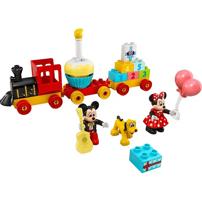 Конструктор LEGO DUPLO Disney Праздничный поезд Микки и Минни 22 детали (10941)