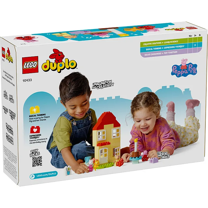 Конструктор LEGO DUPLO Peppa Pig Святковий будинок Пеппи (10433)