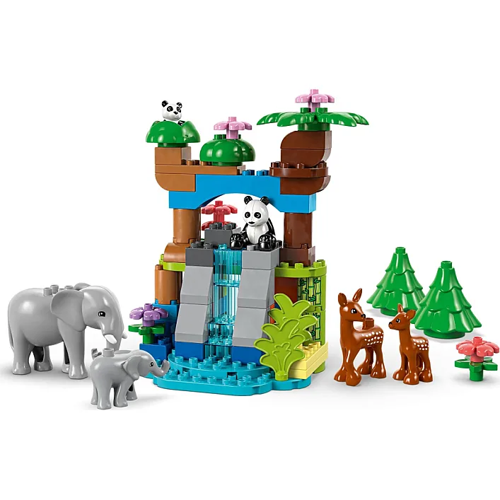 Конструктор LEGO DUPLO Town Семейства диких животных 3-в-1 (10446)