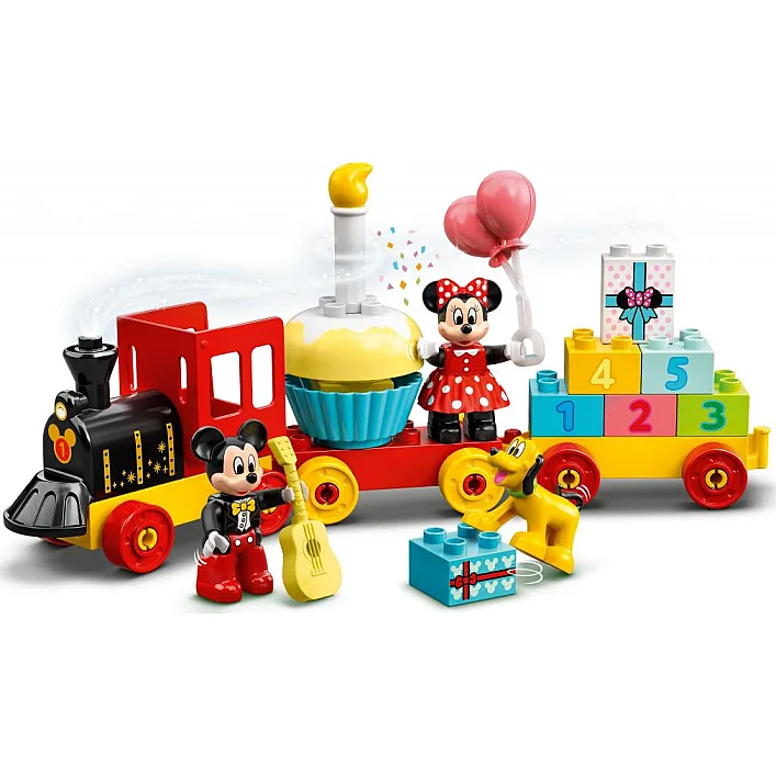 Конструктор LEGO DUPLO Disney Праздничный поезд Микки и Минни 22 детали (10941)