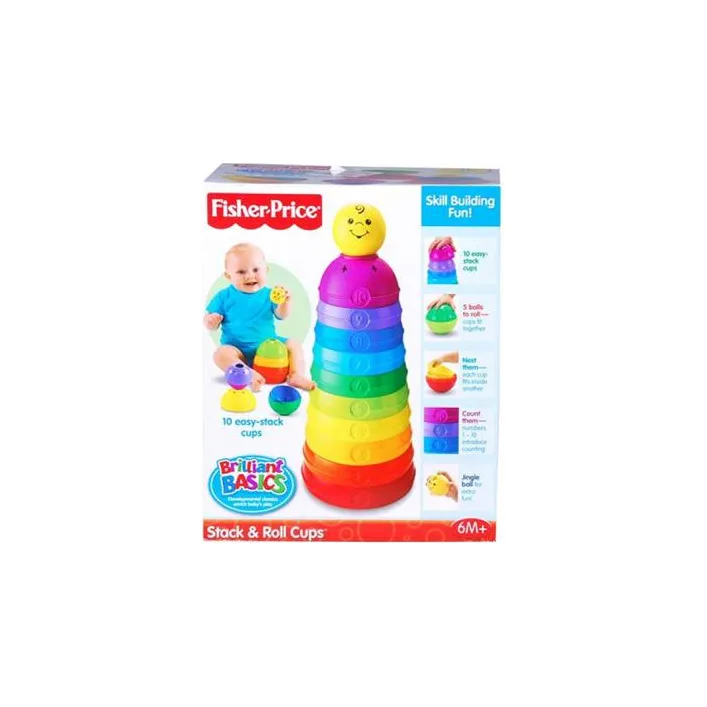 Развивающая игрушка Fisher-Price Большой-ещё больше (W4472)