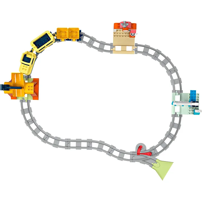 Конструктор LEGO DUPLO Town Большой интерактивный общественный поезд (10428-)