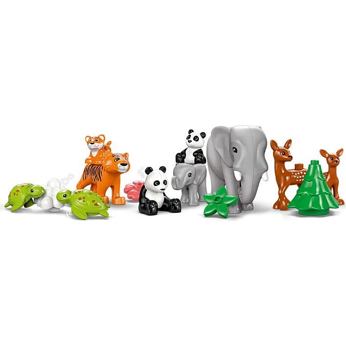 Конструктор LEGO DUPLO Town Семейства диких животных 3-в-1 (10446)