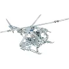 Конструктор Eitech Армейский вертолет (С205)