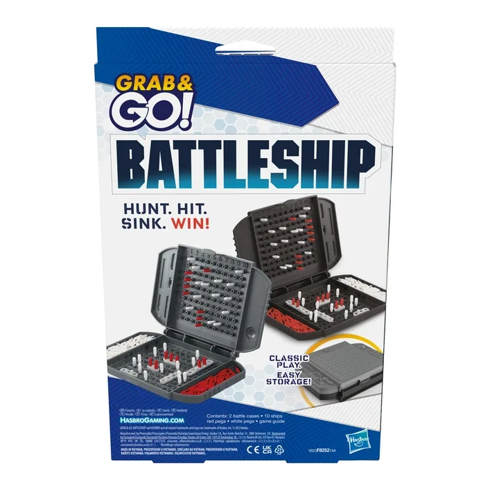 Настільна гра Hasbro дорожня Морський бій (F8252)