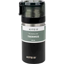Поильник-непроливайка Kite термос 473 мл, черный (K21-320-03)