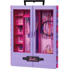 Игровой набор Barbie Сиреневый шкаф для одежды (HJL65)