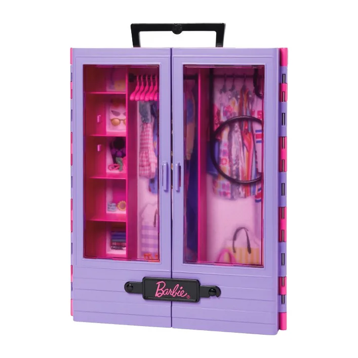 Игровой набор Barbie Сиреневый шкаф для одежды (HJL65)