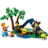Конструктор LEGO City Пожежний позашляховик з рятувальним човном 301 деталей (60412)