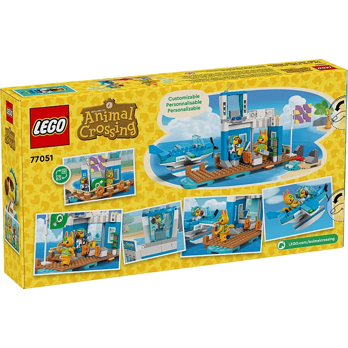 Конструктор LEGO Animal Crossing Літайте з Dodo Airlines (77051)