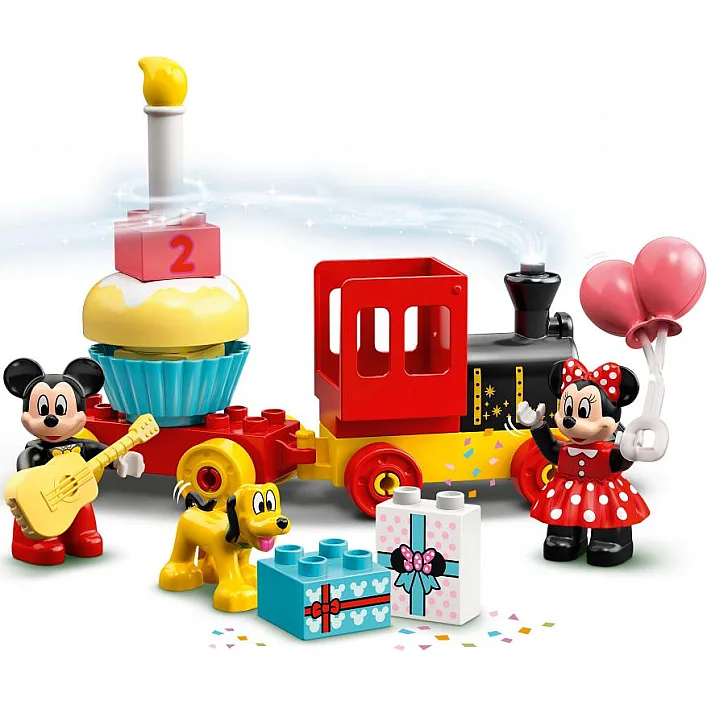 Конструктор LEGO DUPLO Disney Праздничный поезд Микки и Минни 22 детали (10941)