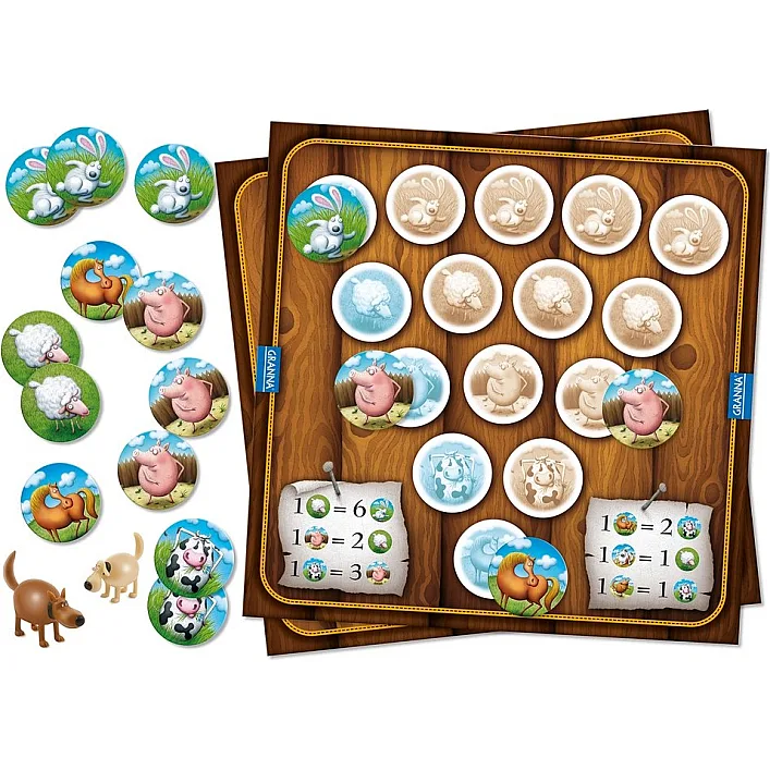 Настольная игра Granna Суперфермер 3 в 1 (84085)