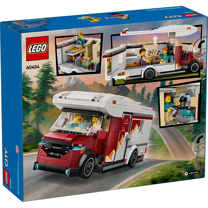 Конструктор LEGO City Приключенческий дом на колесах для отпуска (60454)