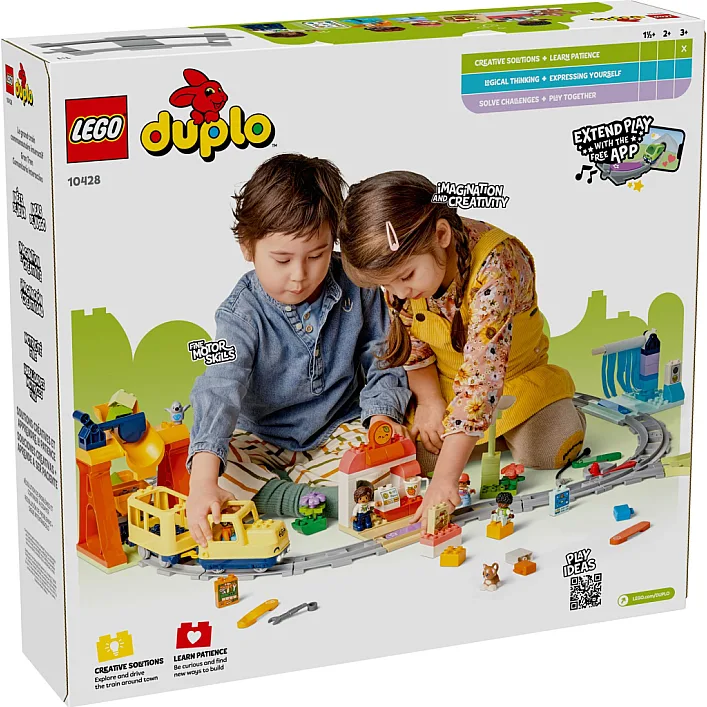 Конструктор LEGO DUPLO Town Большой интерактивный общественный поезд (10428-)
