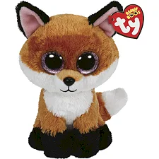 Мягкая игрушка Ty Beanie Boo's Лис Meadow 25 см (38012)