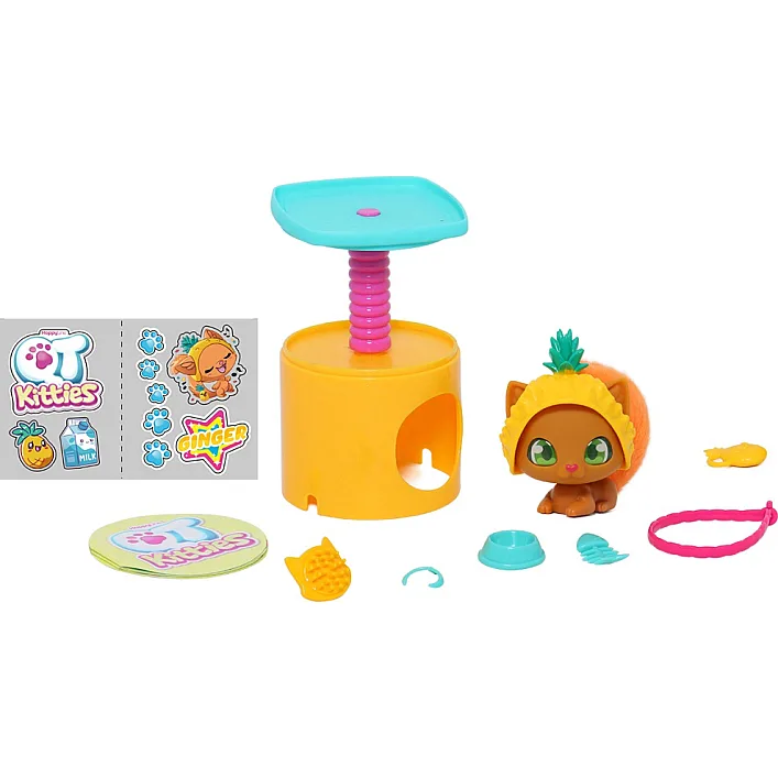 Ігровий набір QT Kitties Кошеня Джинджер (450001-5)