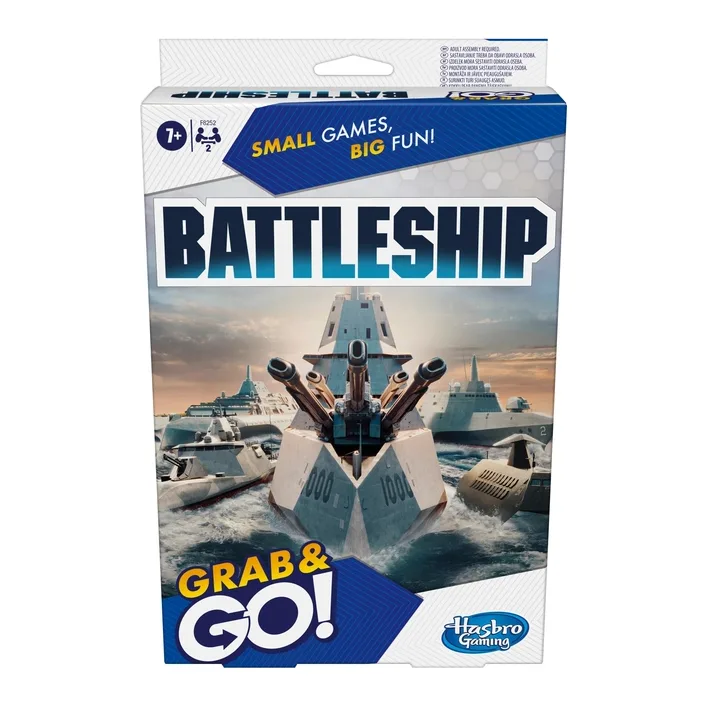Настільна гра Hasbro дорожня Морський бій (F8252)
