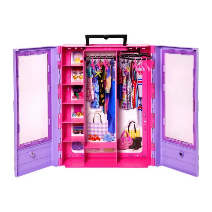 Игровой набор Barbie Сиреневый шкаф для одежды (HJL65)