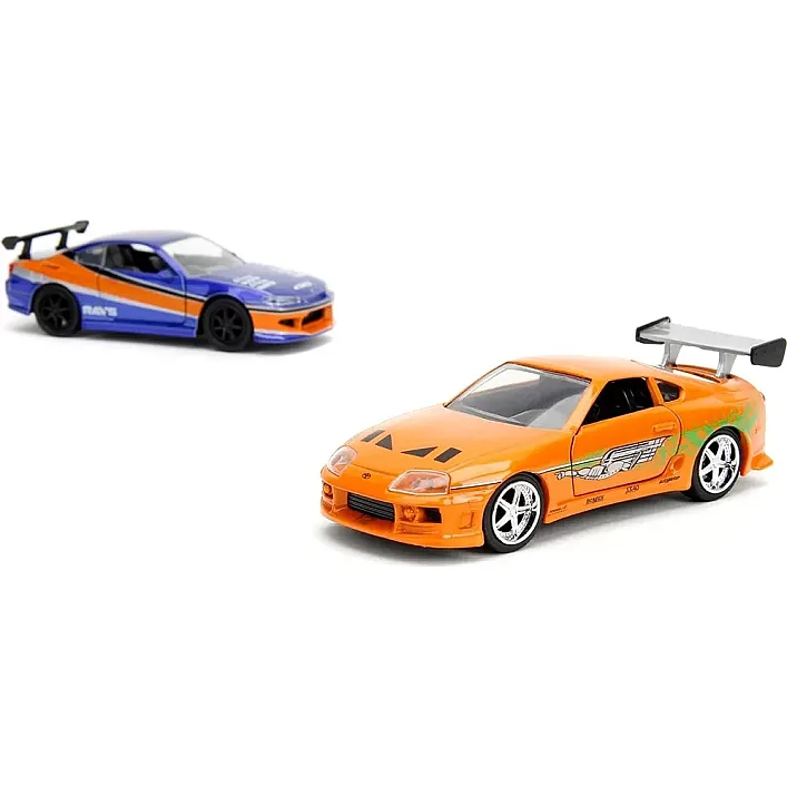 Машина Jada набiр автомоделей Fast and Furious Nissan Silvia S15 і Toyota Supra (253202017)