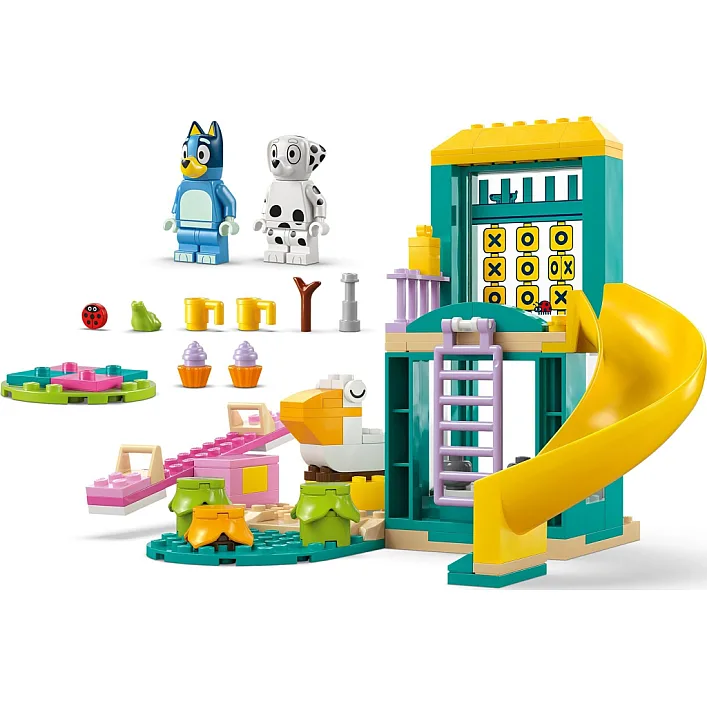 Конструктор LEGO Bluey Веселье с Блуи и Хлоей на игровой площадке (11201)