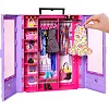 Игровой набор Barbie Сиреневый шкаф для одежды (HJL65)