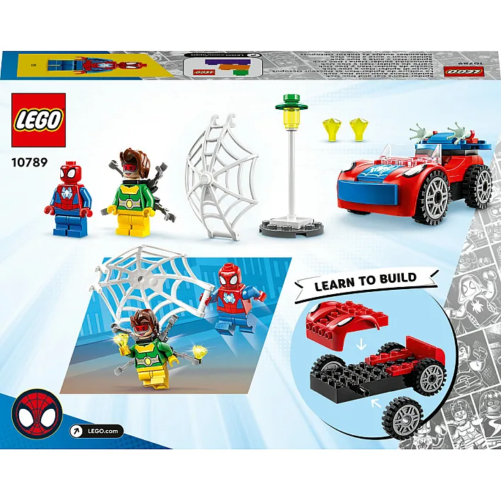 Конструктор LEGO Marvel Человек-Паук и Доктор Осьминог 48 деталей (10789)