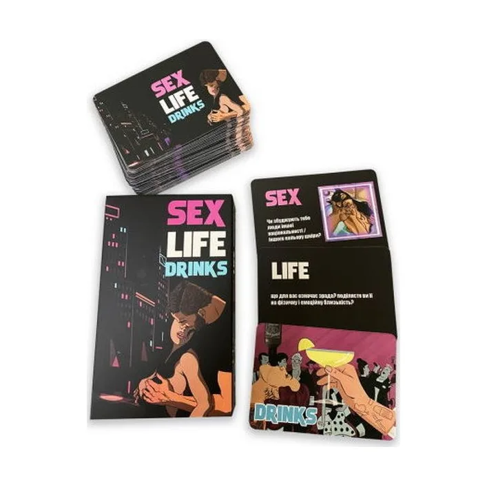 Настольная игра 18+ PLAYROOM Sex Life Drinks (ВР_SLD)