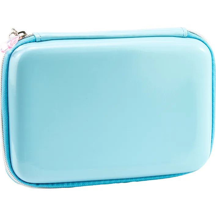 Пенал Cool For School двойной с эффектом аквариума 1 отделение Голубой (QT-5703-Blue)
