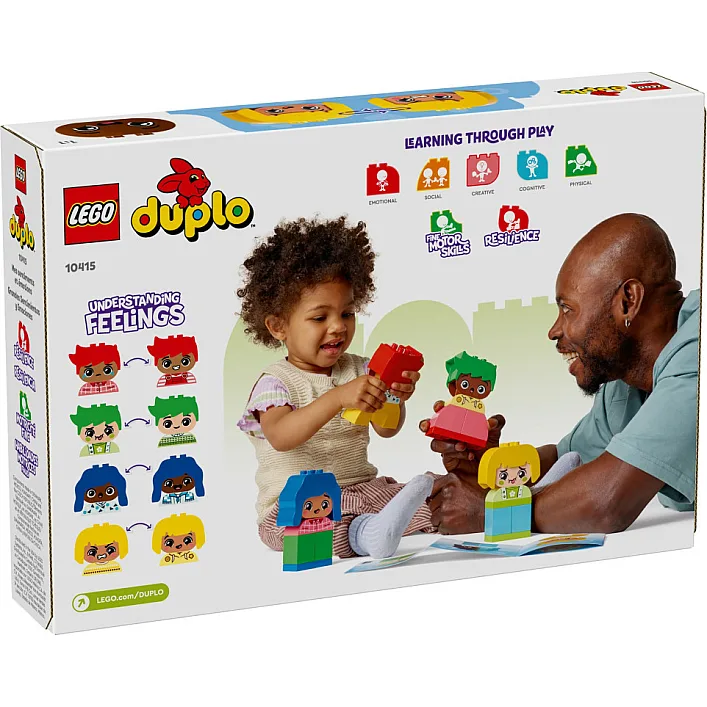 Конструктор LEGO DUPLO My First Сильні почуття та емоції 23 деталей (10415)