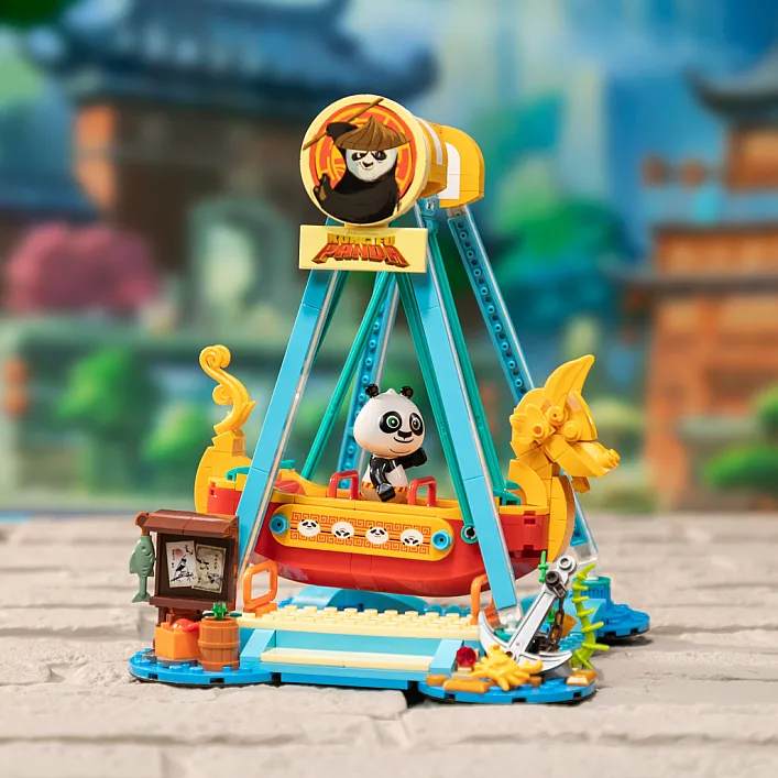 Конструктор Pantasy Kungfu Panda - Катання на піратському кораблі (86516)