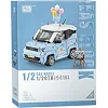 Конструктор LOZ mini Автомобиль MINI голубой (1131)