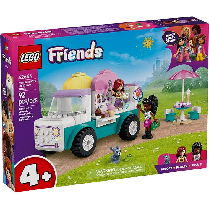 Конструктор LEGO Friends Хартлейк-Сити. Фургон с мороженым (42644)