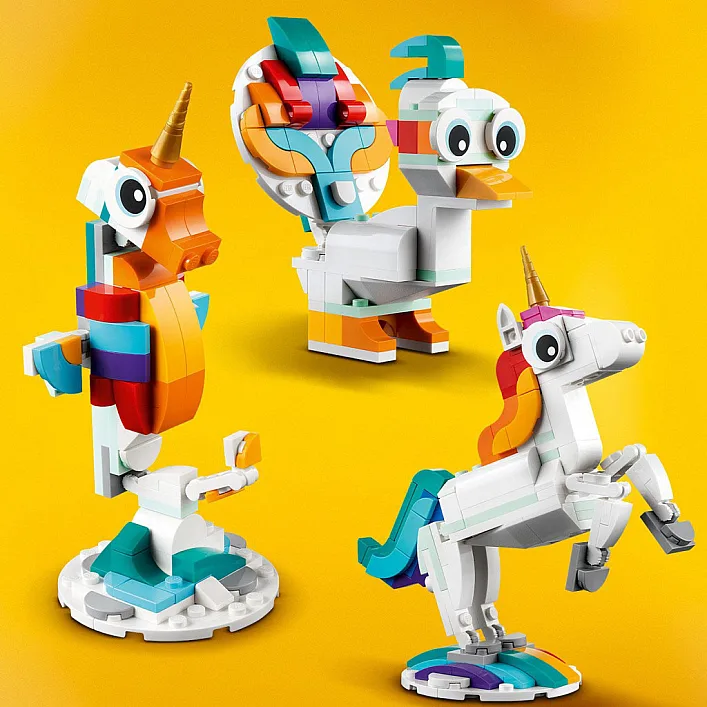 Конструктор LEGO Creator Магический единорог 145 деталей (31140)