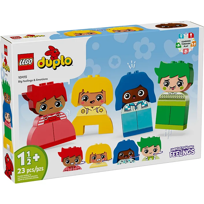 Конструктор LEGO DUPLO My First Сильні почуття та емоції 23 деталей (10415)