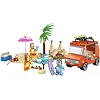 Конструктор LEGO Bluey Пляж и семейная поездка на автомобиле Блуи (11202)