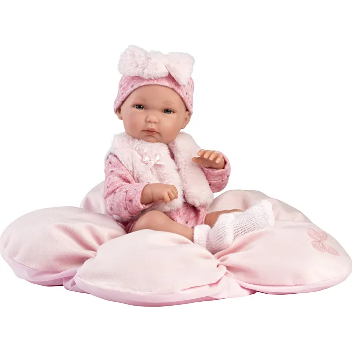 Пупс Llorens Bimba Con Cojin Rosa, 35 см (63592)