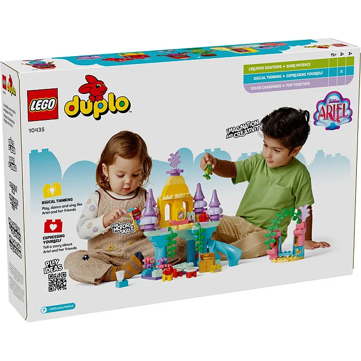 Конструктор LEGO DUPLO Disney Чарівний підводний палац Аріель (10435)