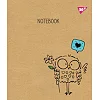 Тетрадь Yes А5 Sketch Animal Крафт 12 листов линия (765070)